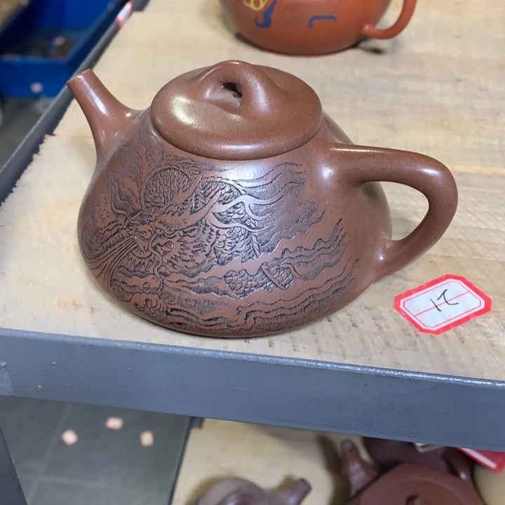 紫砂茶壶原矿手工160