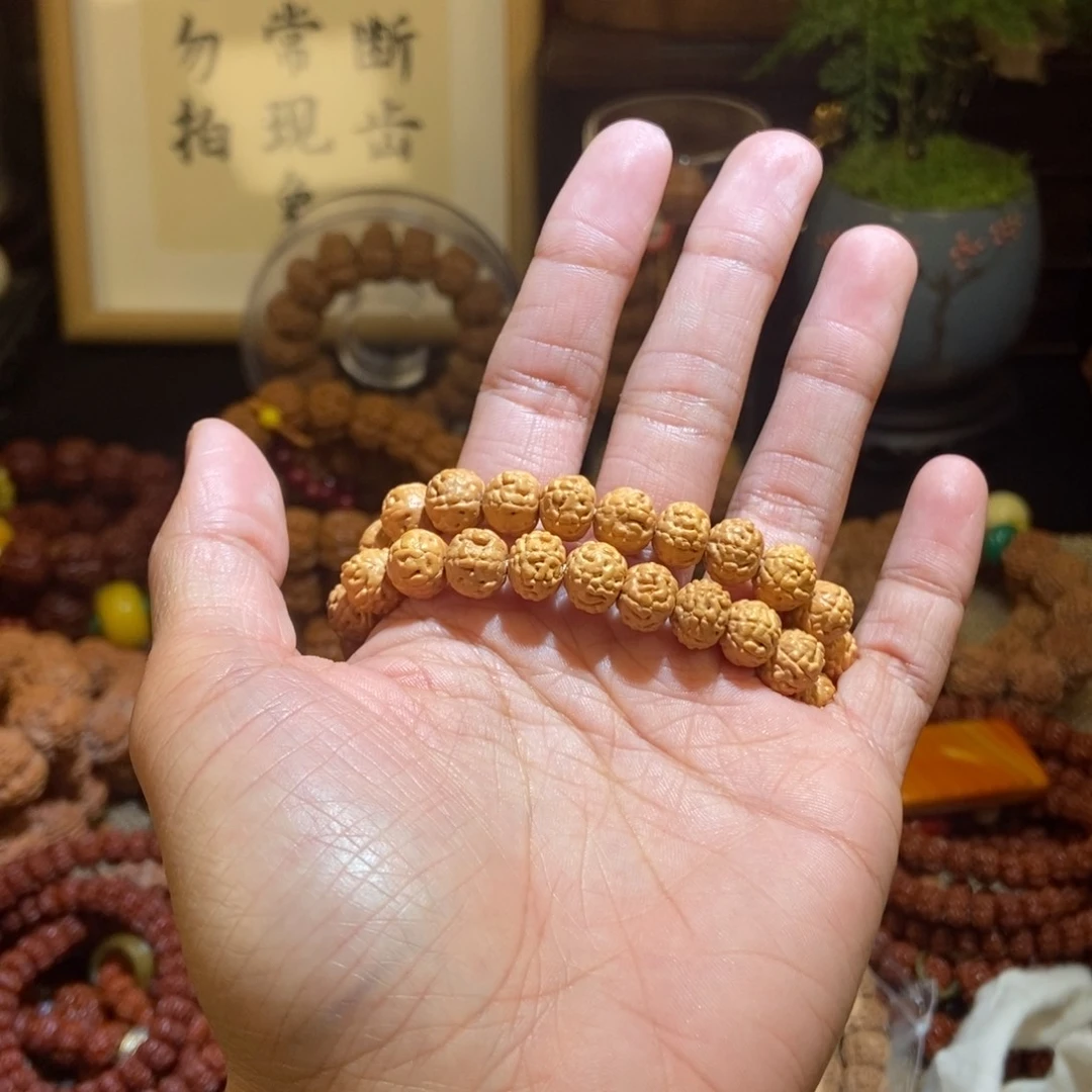 金刚菩提吊坠86原籽双圈
