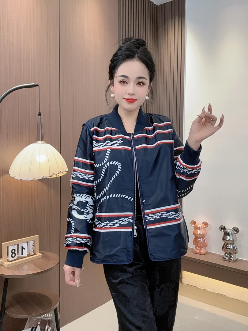 2025秋季新款超薄夹棉外套时尚洋气减龄款2502休闲女士宽松