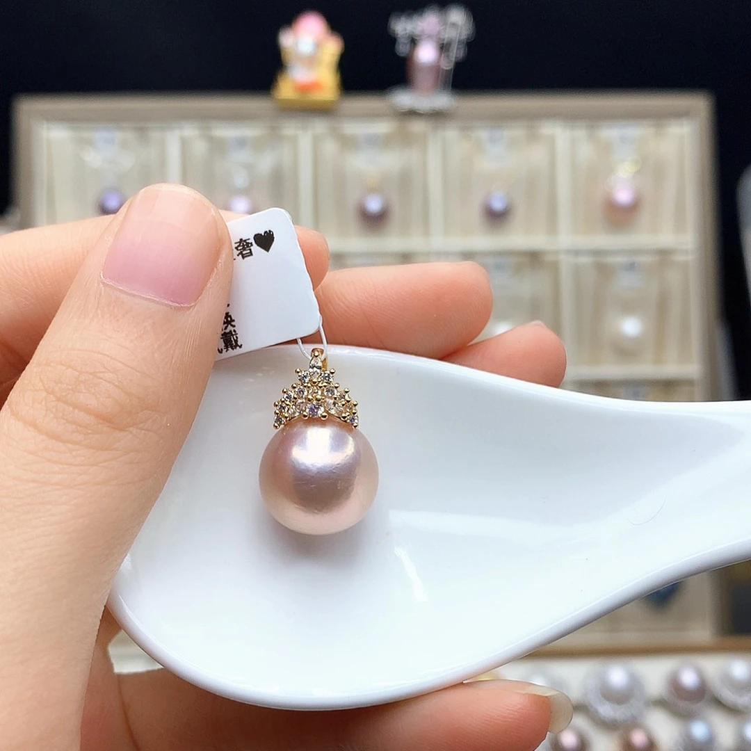 淡水珍珠合金颈饰