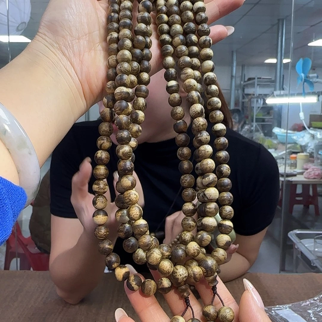 手串沉香多样性发货1条古董香虎斑棋99824