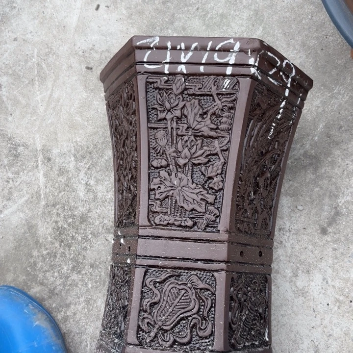 紫砂花盆紫砂的颜色