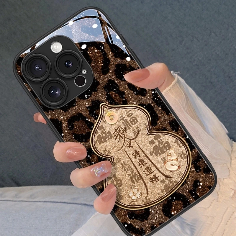 时来运转葫芦适用苹果16/iPhone/华为荣耀/OPPO/VIVO/手机壳保护