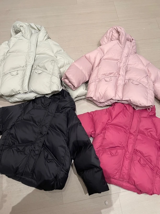 24款三防90白鸭绒订单款短款童装羽绒服KX-0751