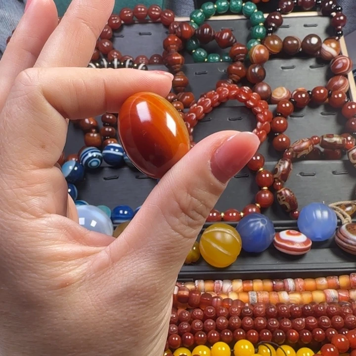 未镶嵌单珠玛瑙/玉髓