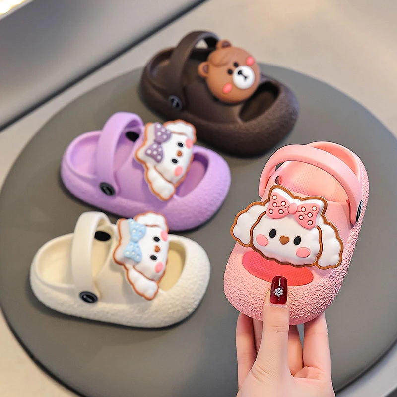 宝宝拖鞋女童洞洞鞋夏季小童幼儿室内洗澡儿童凉拖鞋儿童夏季拖鞋