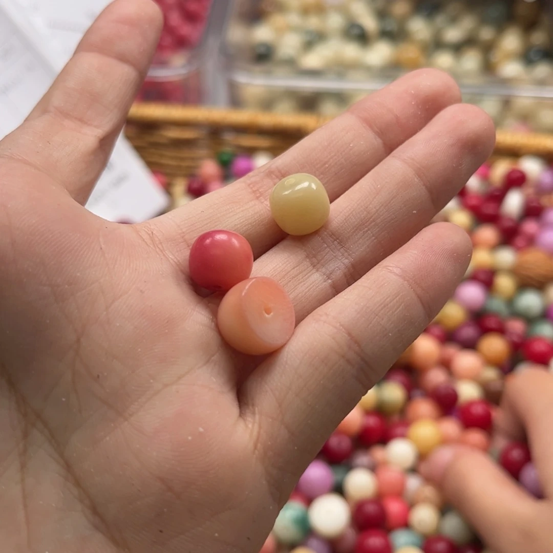 【闪购商品】白玉菩提吊坠朱**耶z/11 120颗油桃