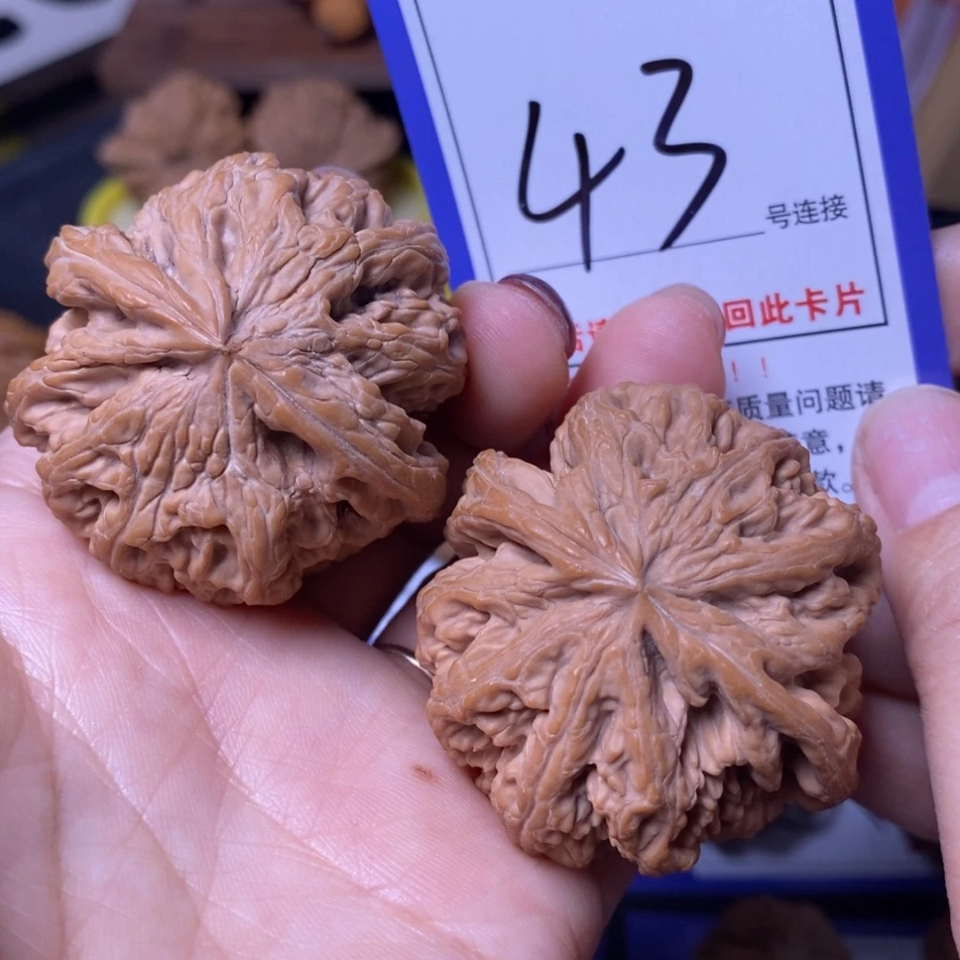 把件文玩核桃46粗筋43全