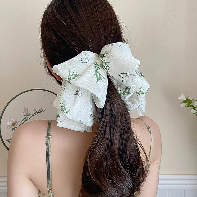 发夹头饰发卡发饰气质弹簧夹夹子新款洋气蝴蝶结抓夹大号网红爆款