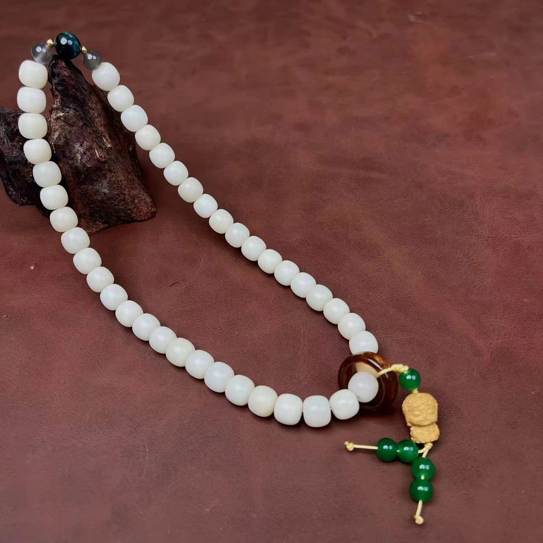 白玉菩提双圈10mm-LQ805