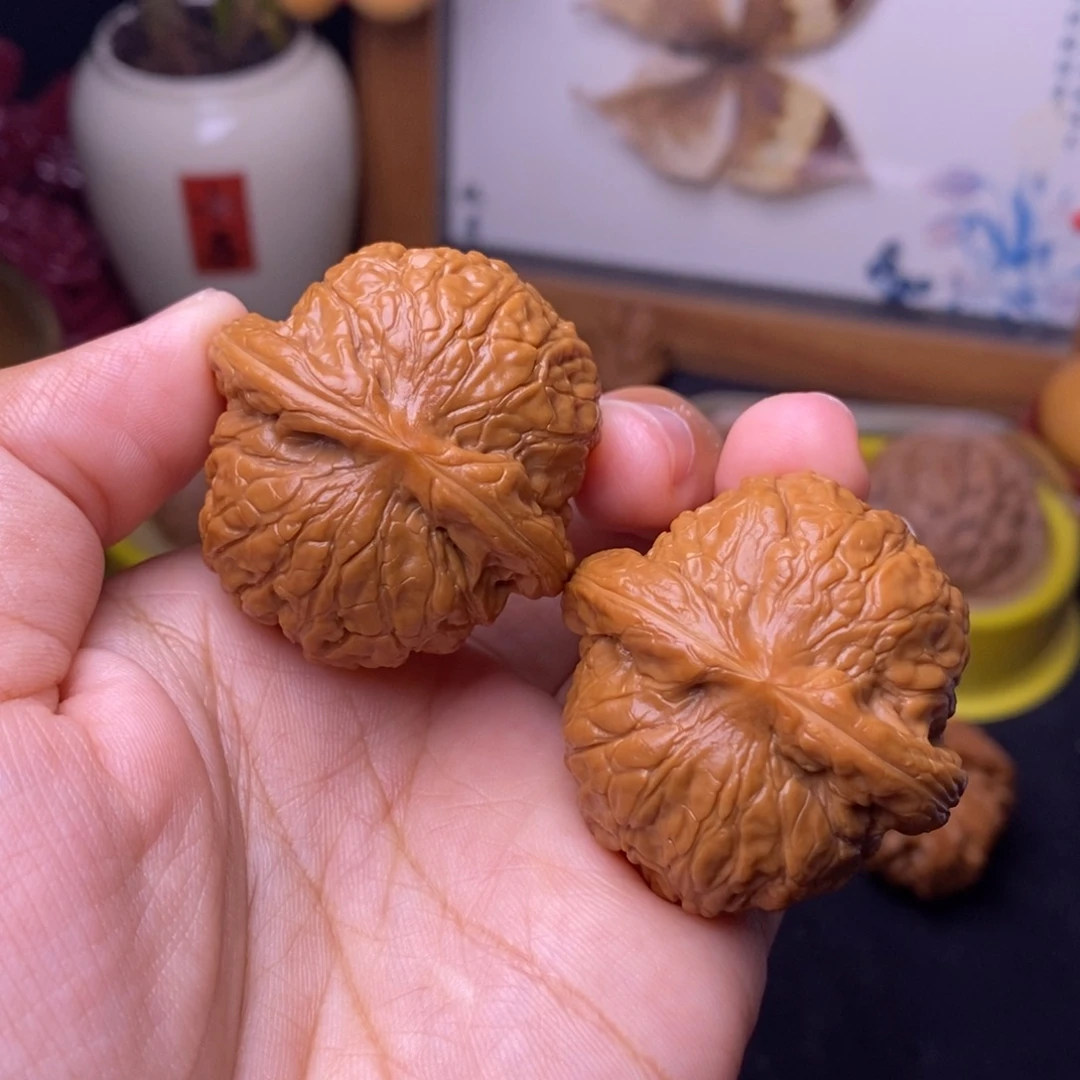 把件文玩核桃38乾隆磨