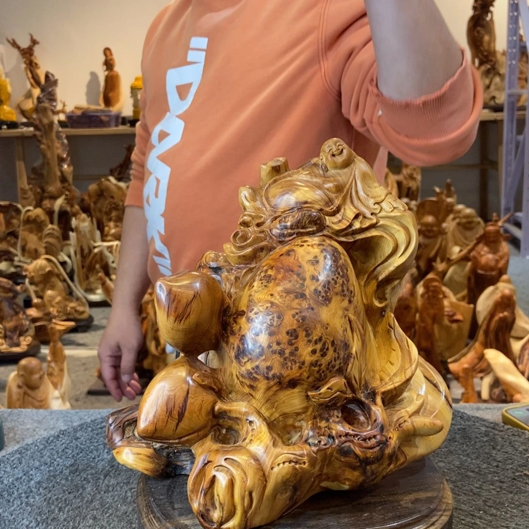 柏木（崖柏）太行崖柏根雕摆件