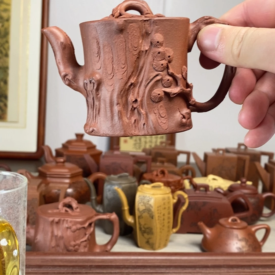 茶壶紫砂原矿泥料传统工艺制作