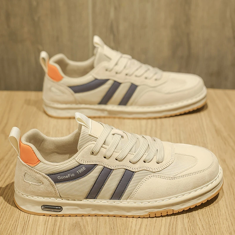 春季新款男鞋阿甘鞋男士运动潮鞋时尚低帮潮流板鞋休闲鞋男款鞋子