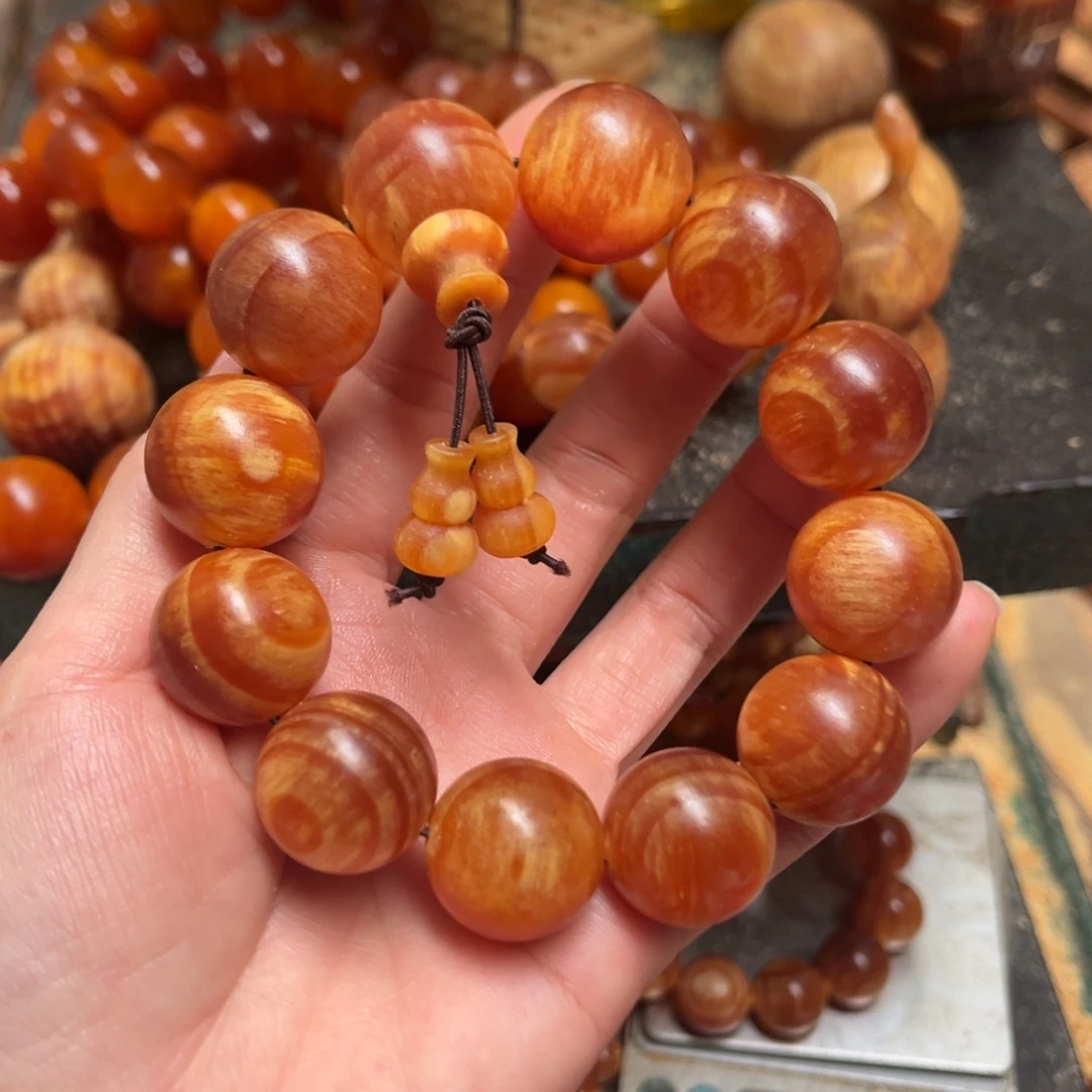 手串/手链松木（琥珀木）2.0规格三通