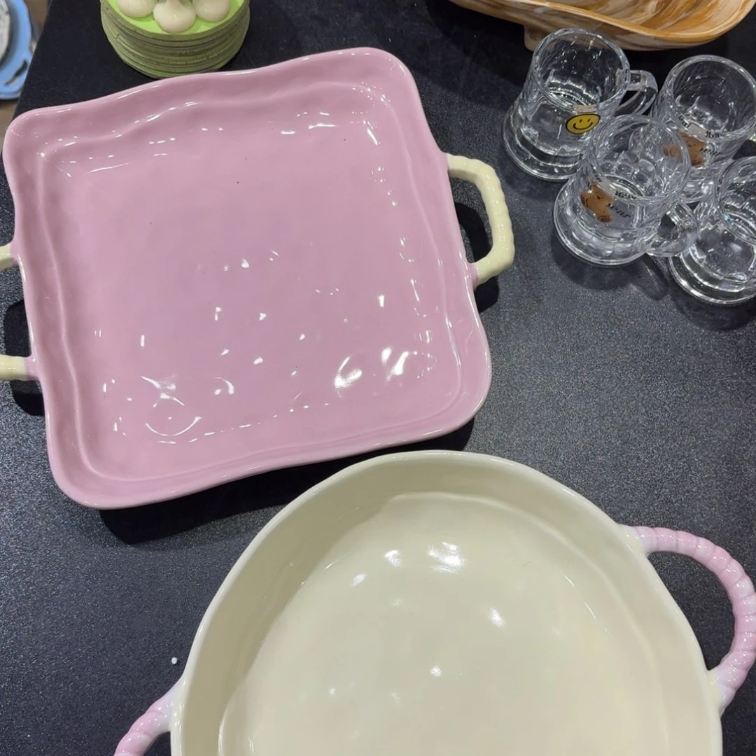 瓷微瑕8寸两个不影响使用