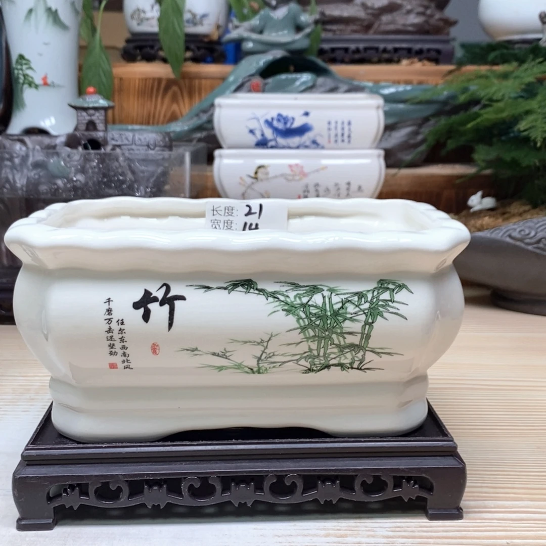 花盆紫砂精美陶瓷艺术花盆