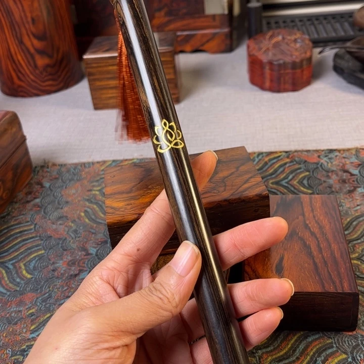 贡木紫光檀香桶收纳