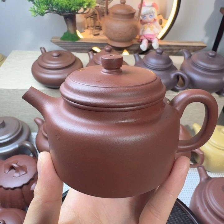 原矿紫泥德钟微瑕恍盖