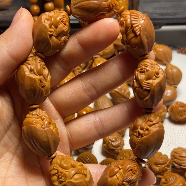 【闪购商品】橄榄核手串/手链包衣财神2.0