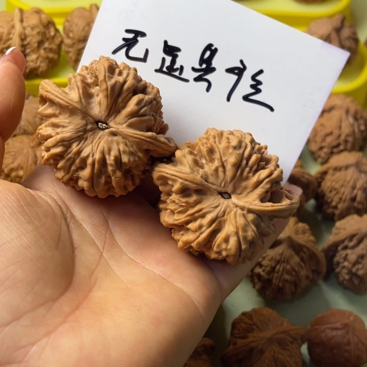 手把件核桃官帽全品