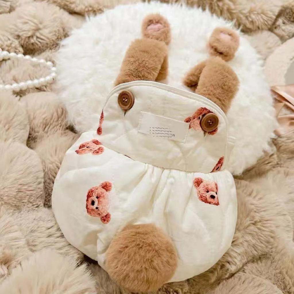宠物衣服秋冬南瓜裙泡泡裙居家可爱马尔济斯小型犬猫咪约克夏博美