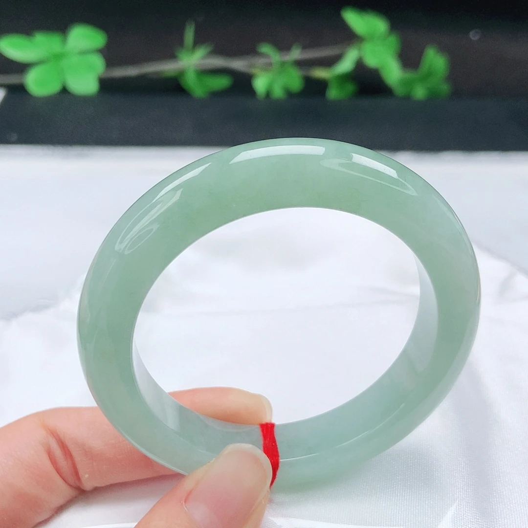 未镶嵌手镯翡翠52➕圈