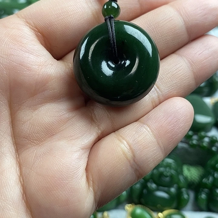 和田玉（碧玉）未镶嵌项链27