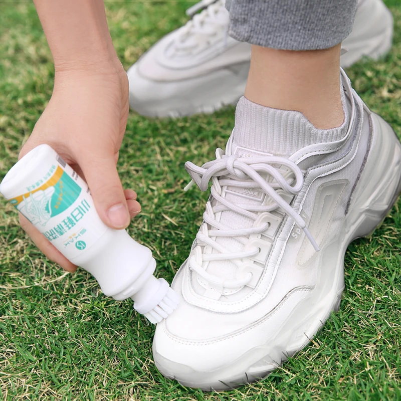 SKAK小白鞋清洗剂洗鞋免洗去污增白免水洗运动鞋球鞋刷鞋神器Y