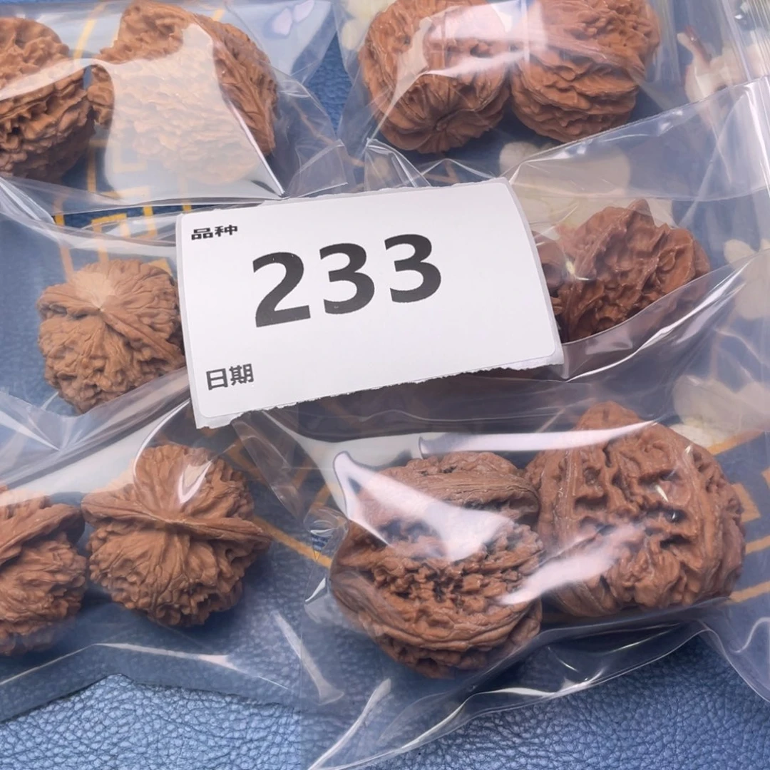 文玩核桃把件233号6对带练手粗筋