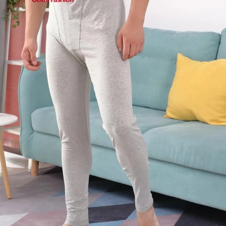 8760男士莫代尔竹纤维一条秋裤