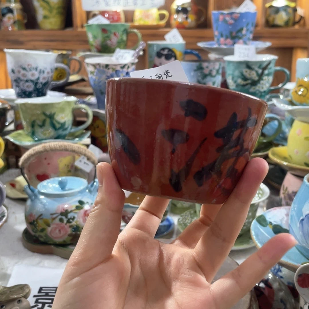 景德镇手工陶瓷杯349