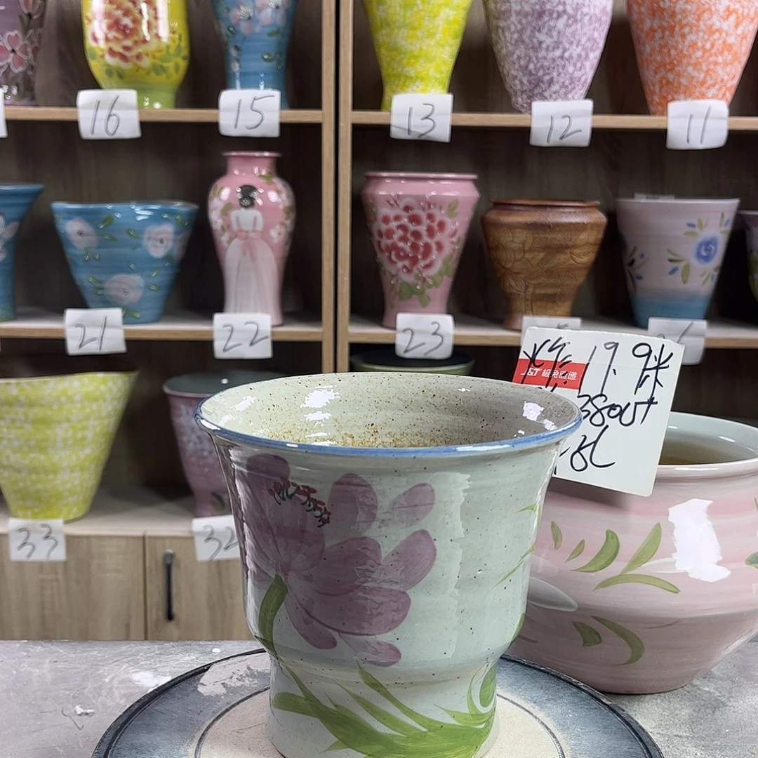 景德镇陶瓷花盆花盆