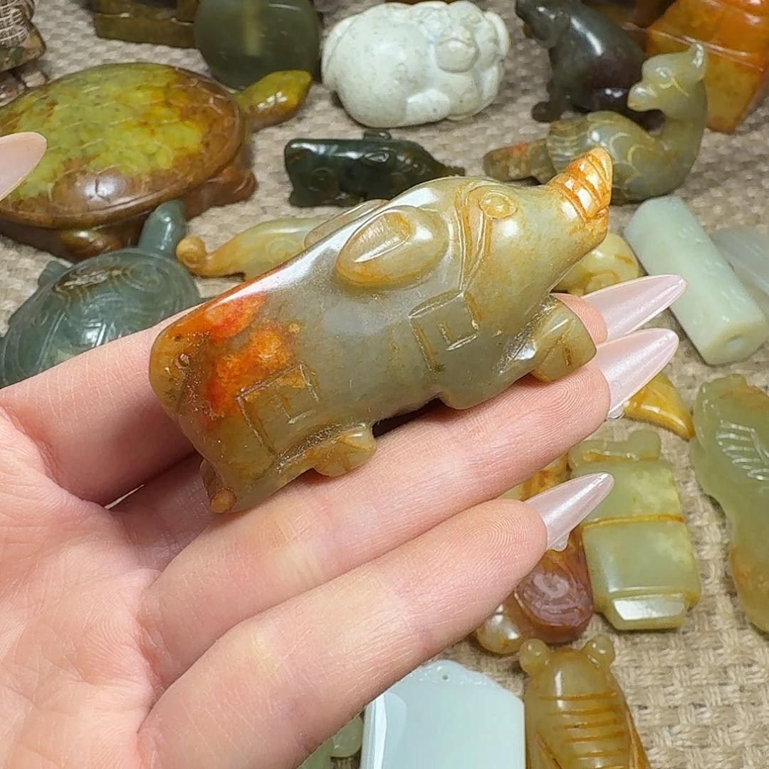 白玉菩提吊坠挂件