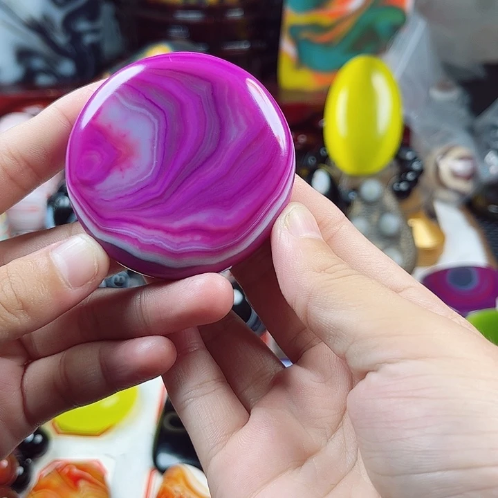 玛瑙/玉髓未镶嵌耳饰