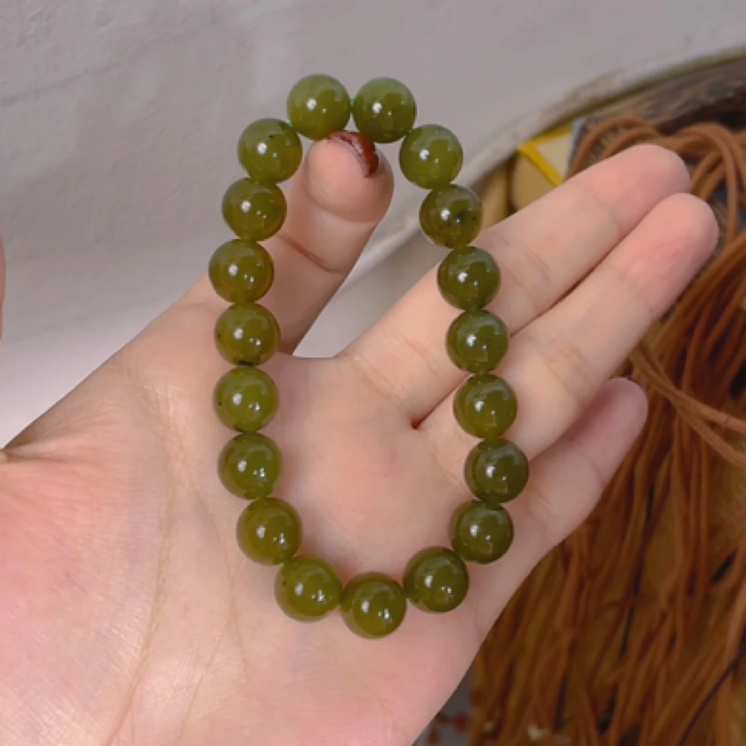 和田玉秋香手串超好看