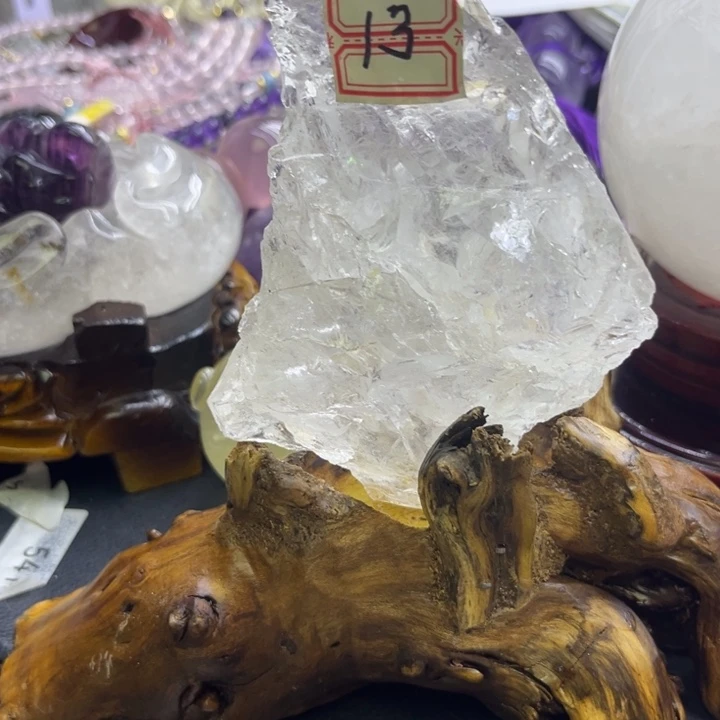 水晶未镶嵌珠宝半成品