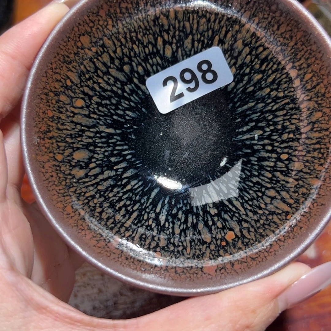 珠***茶茶盏全手工原矿原釉建盏