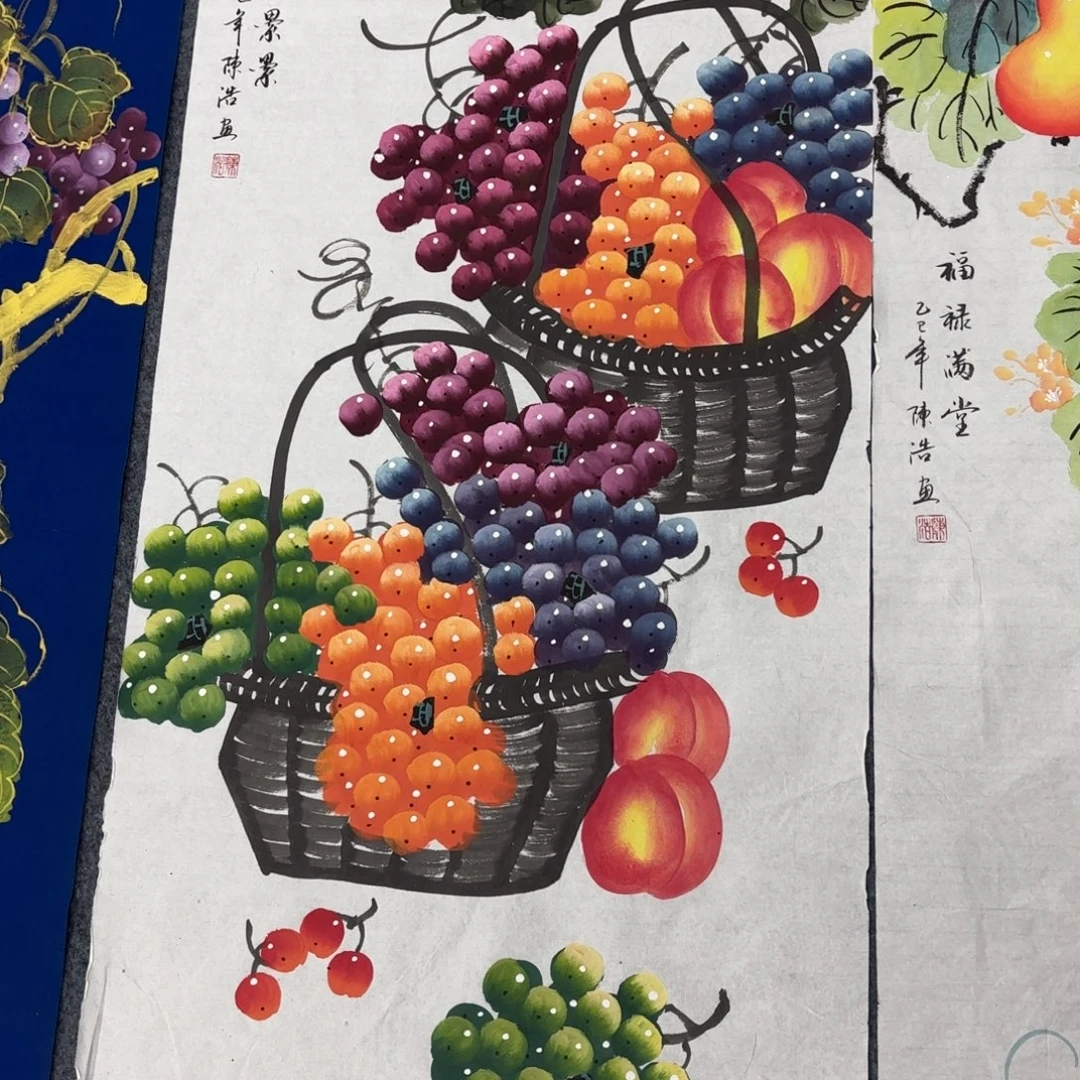 国画50/100三尺手绘