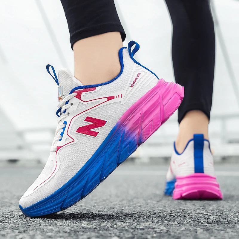 官方正品新百伦夏季透气男鞋时尚透气减震运动鞋情侣款跑步休闲鞋