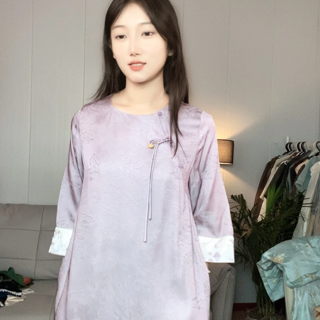 香云纱备注尺码去拍
