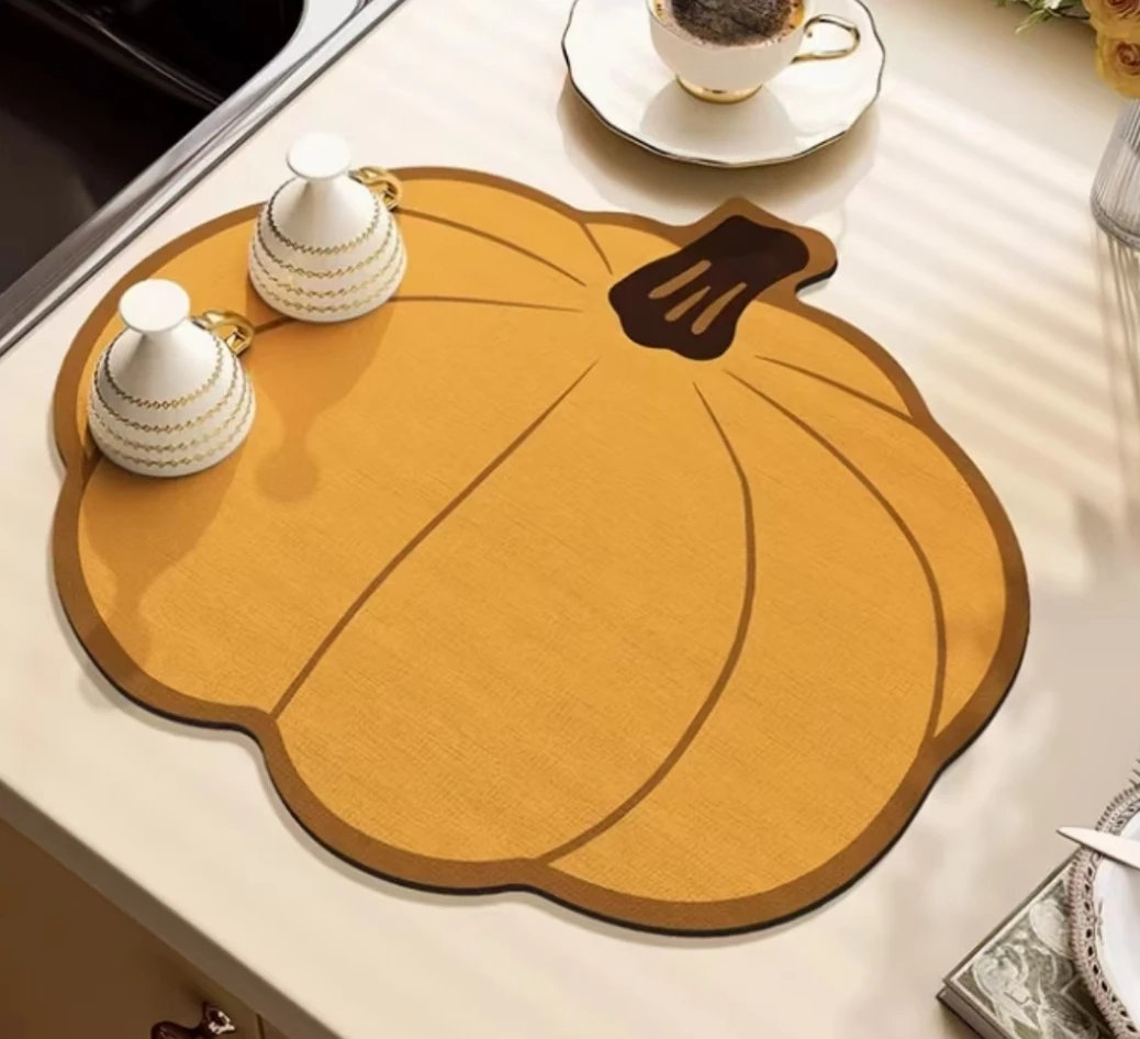 KX8210【30×40】x3硅藻泥厨房地垫防滑防油免洗耐脏垫