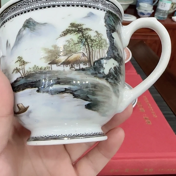 用***7瓷片景德镇陶瓷艺术品