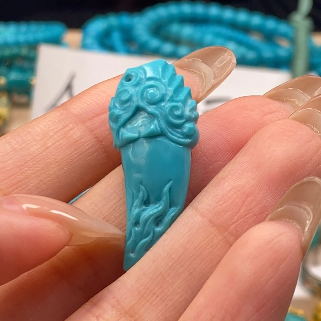 未镶嵌绿松石挂件