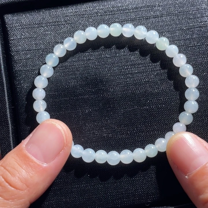 翡翠未镶嵌手链多样性发货卡5.3