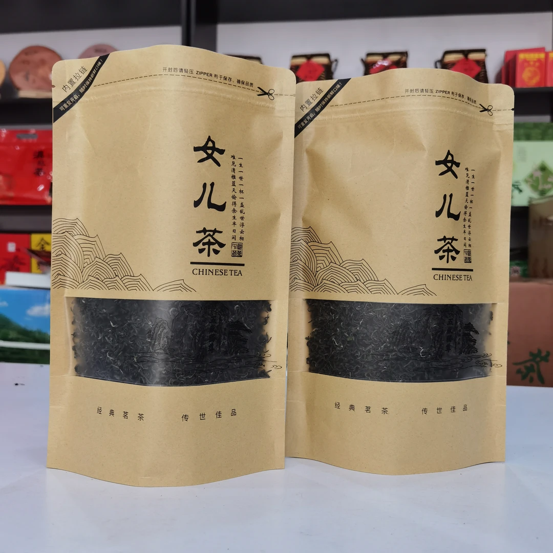 泰安特产女儿茶绿茶散装称重一袋板栗香