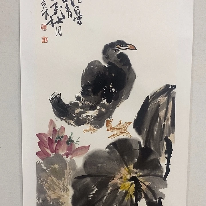 国画书画作品多次参加全国书画大展