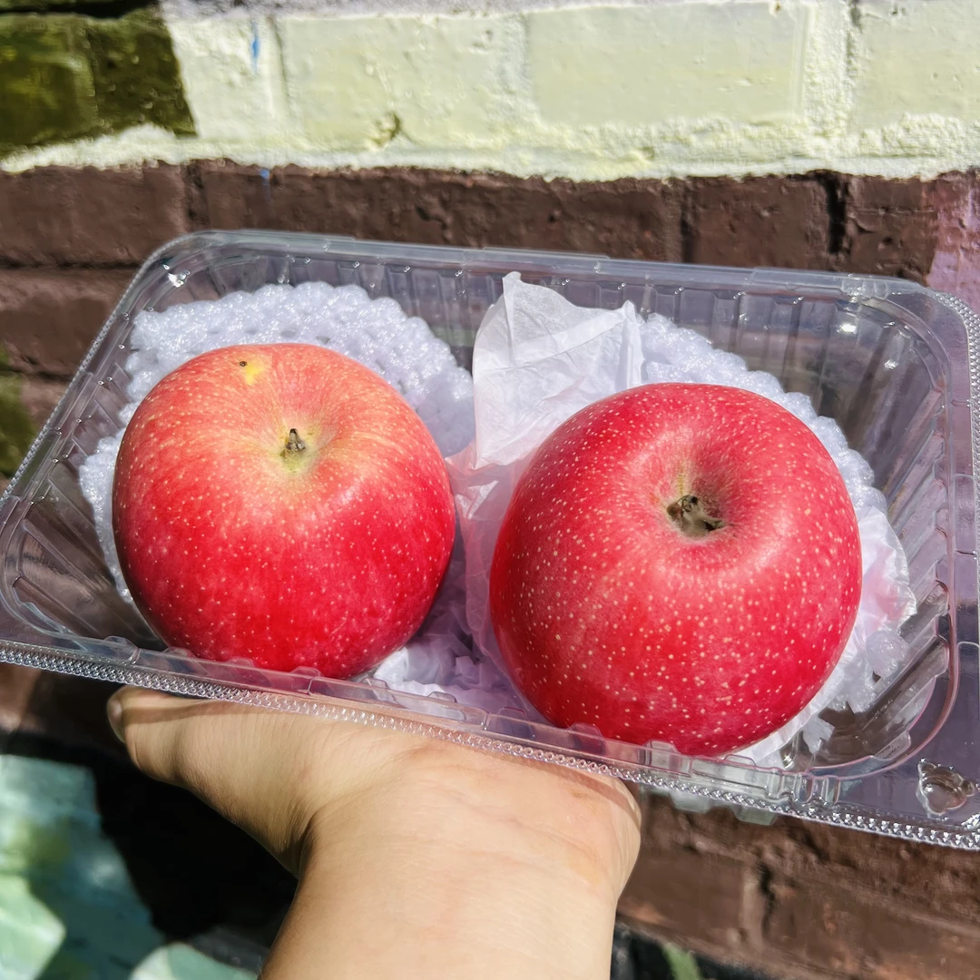 【磊哥心选】冰糖苹果2颗 合计净重1.2斤左右 脆甜甘肃省