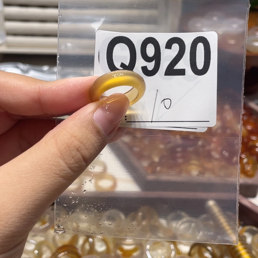 玛瑙/玉髓未镶嵌戒指920