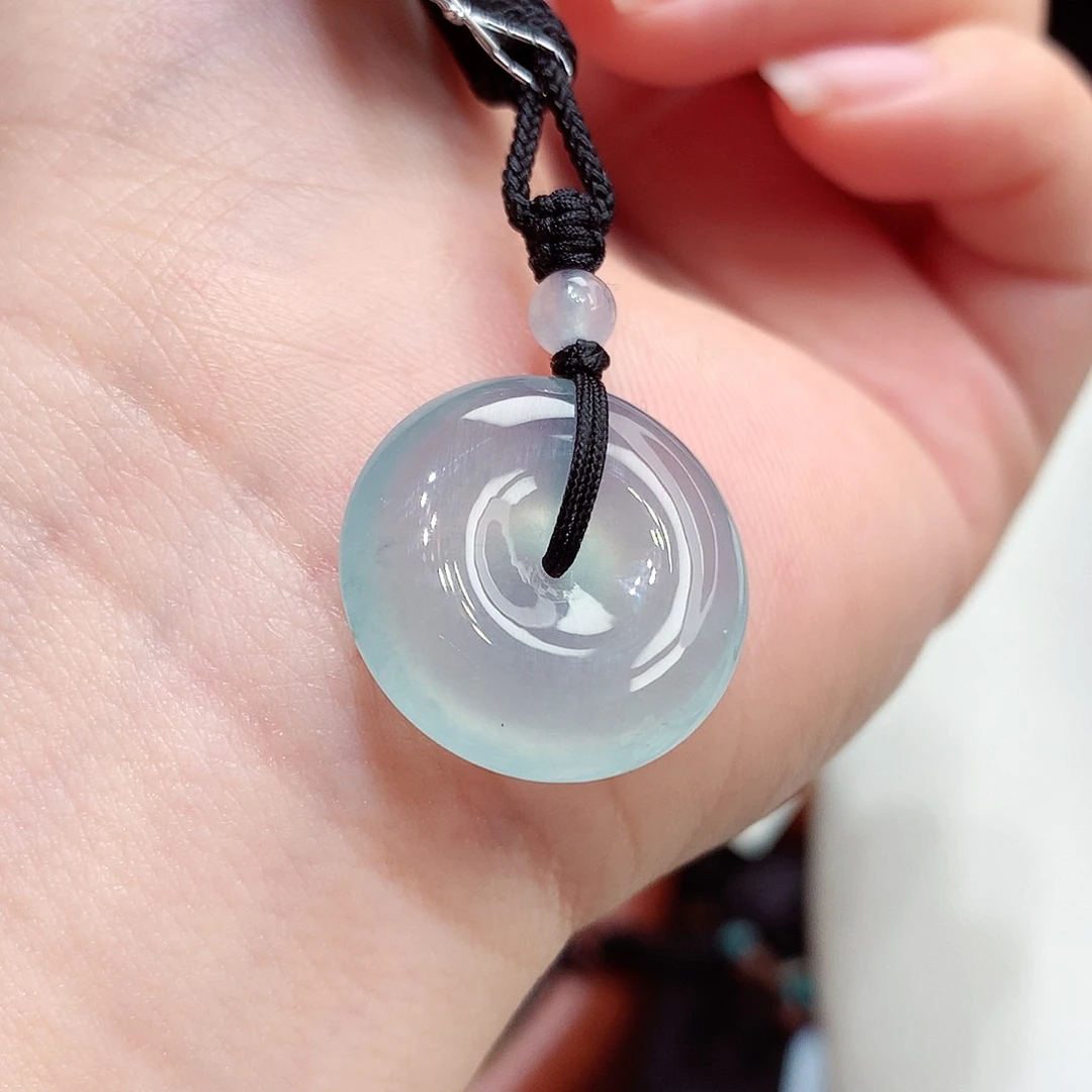 颈饰未镶嵌翡翠涵**～翡翠，20.3/5.6